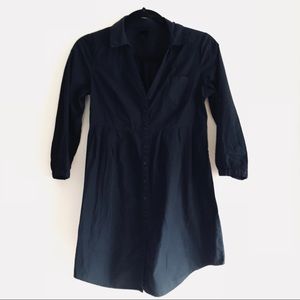 H&M - navy shirt dress